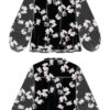 long slv popover shirred woven blouse - Image 5