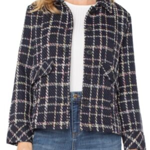 pleat back jacket