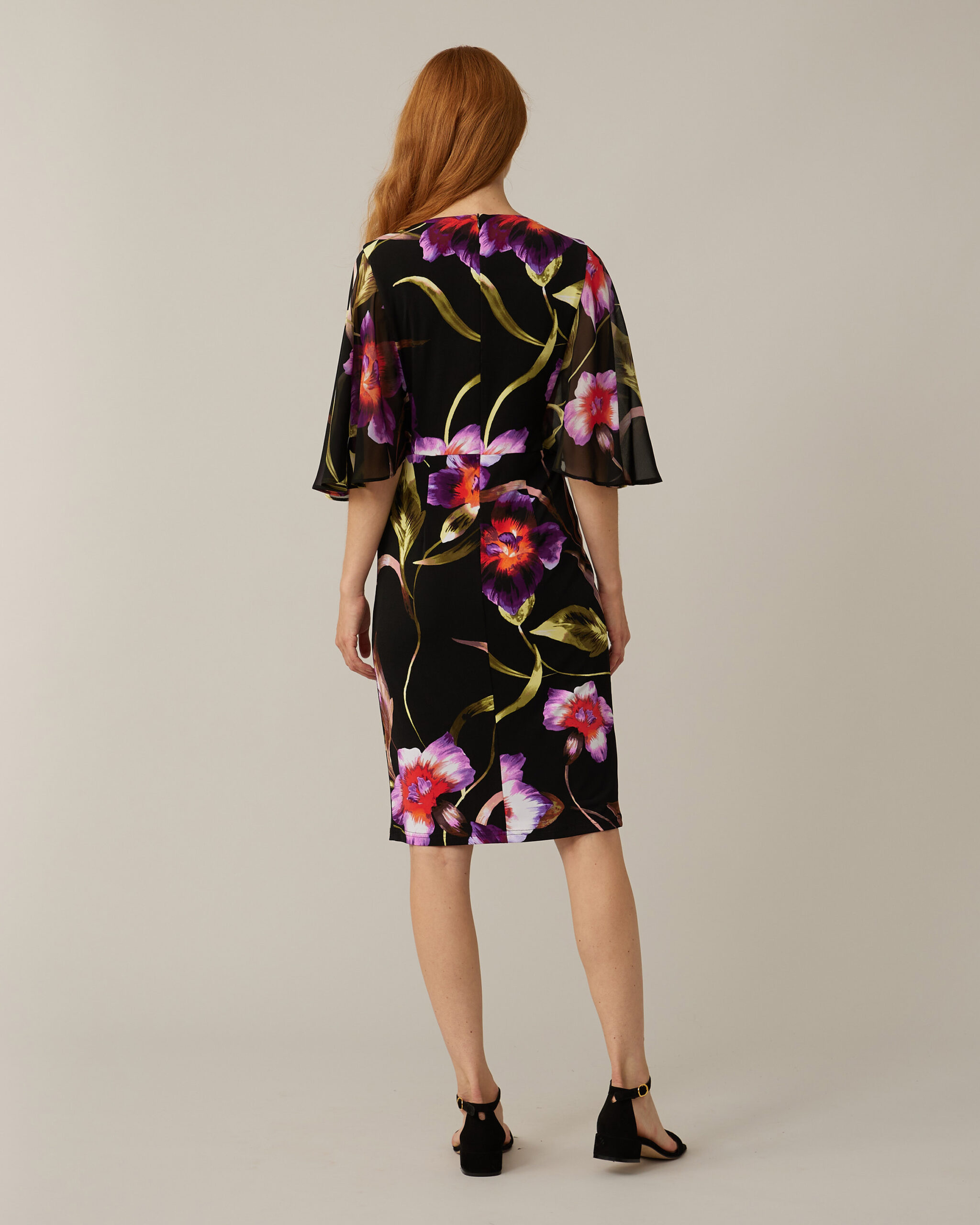 Floral Print Sheath Dress - Image 2