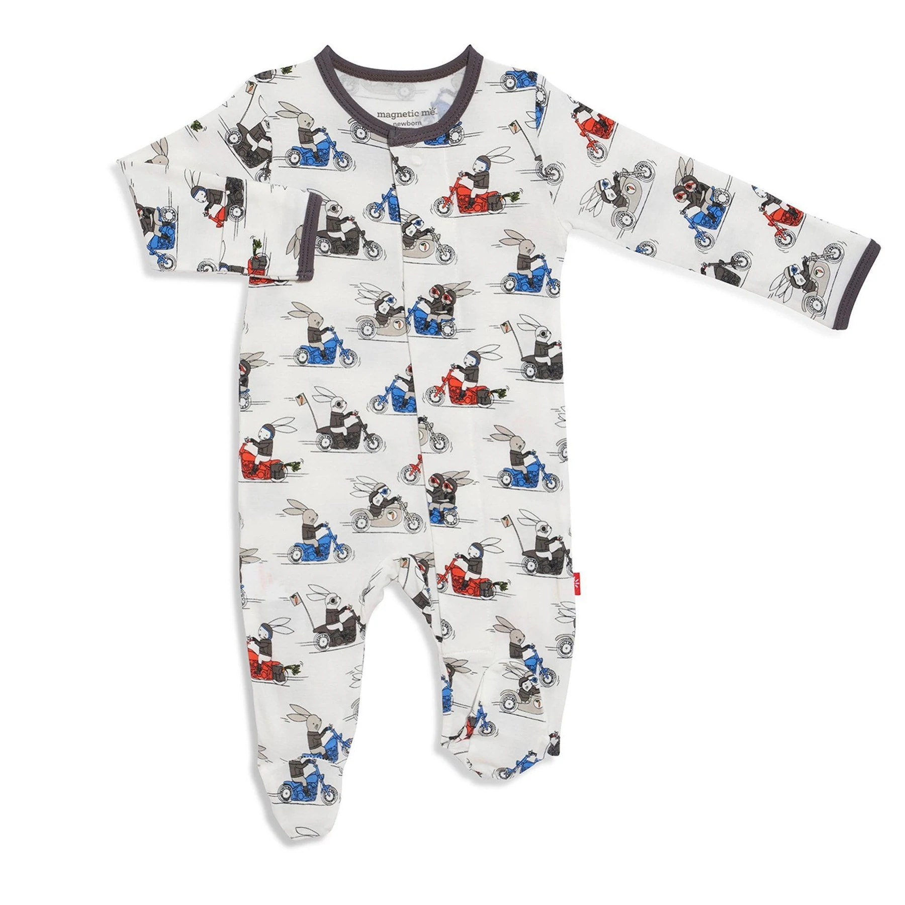hares on hogs modal magnetic footie